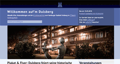 Desktop Screenshot of dulsberg.de